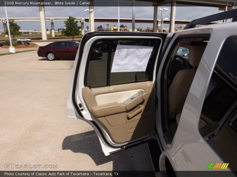 White Suede / Camel 2008 Mercury Mountaineer