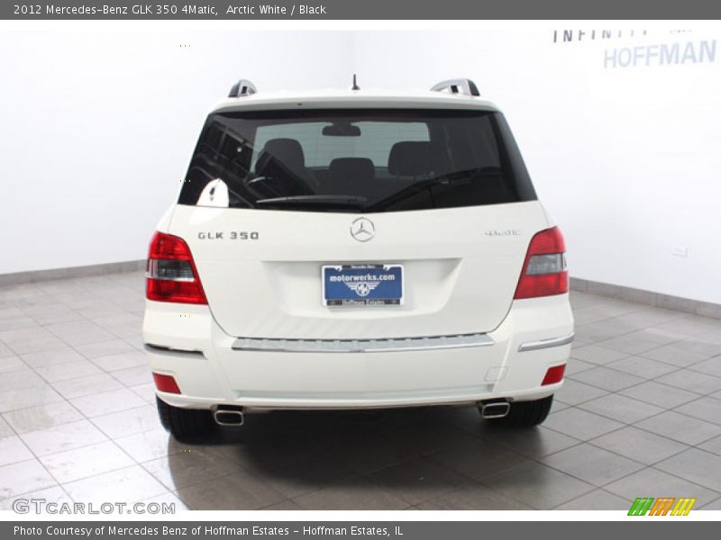 Arctic White / Black 2012 Mercedes-Benz GLK 350 4Matic