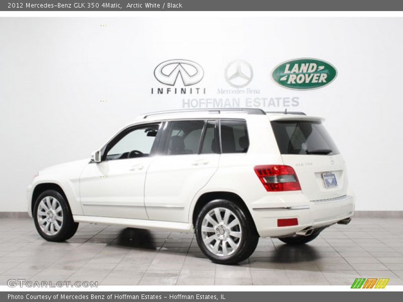 Arctic White / Black 2012 Mercedes-Benz GLK 350 4Matic