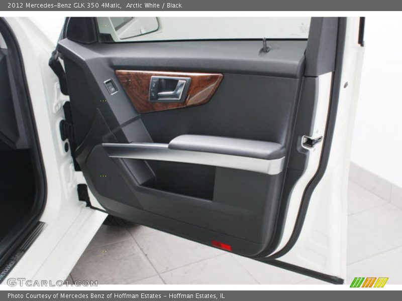 Arctic White / Black 2012 Mercedes-Benz GLK 350 4Matic