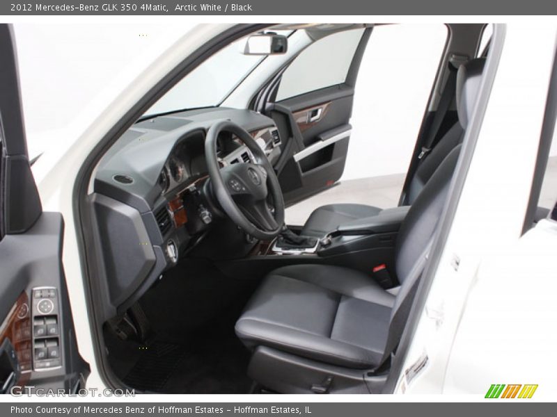 Arctic White / Black 2012 Mercedes-Benz GLK 350 4Matic