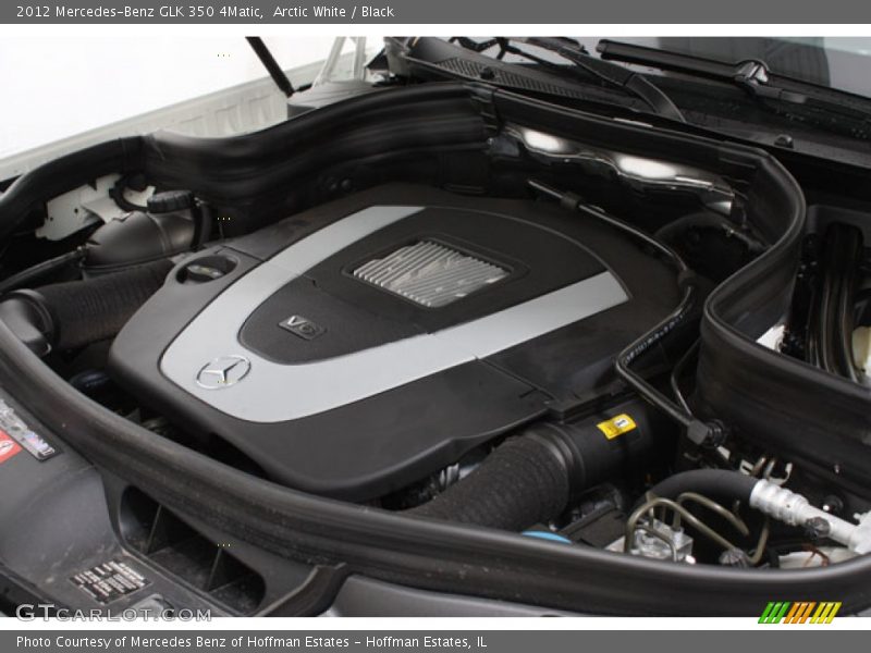 Arctic White / Black 2012 Mercedes-Benz GLK 350 4Matic