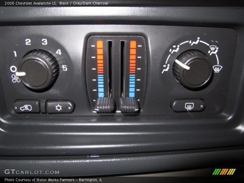 Black / Gray/Dark Charcoal 2006 Chevrolet Avalanche LS