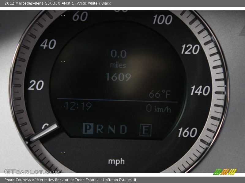 Arctic White / Black 2012 Mercedes-Benz GLK 350 4Matic