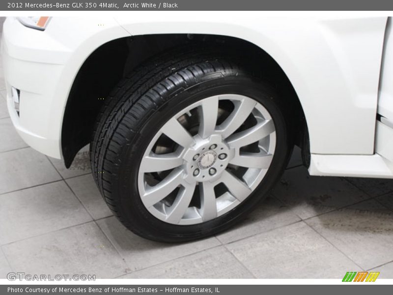 Arctic White / Black 2012 Mercedes-Benz GLK 350 4Matic