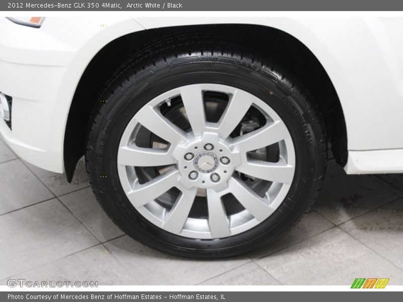 Arctic White / Black 2012 Mercedes-Benz GLK 350 4Matic