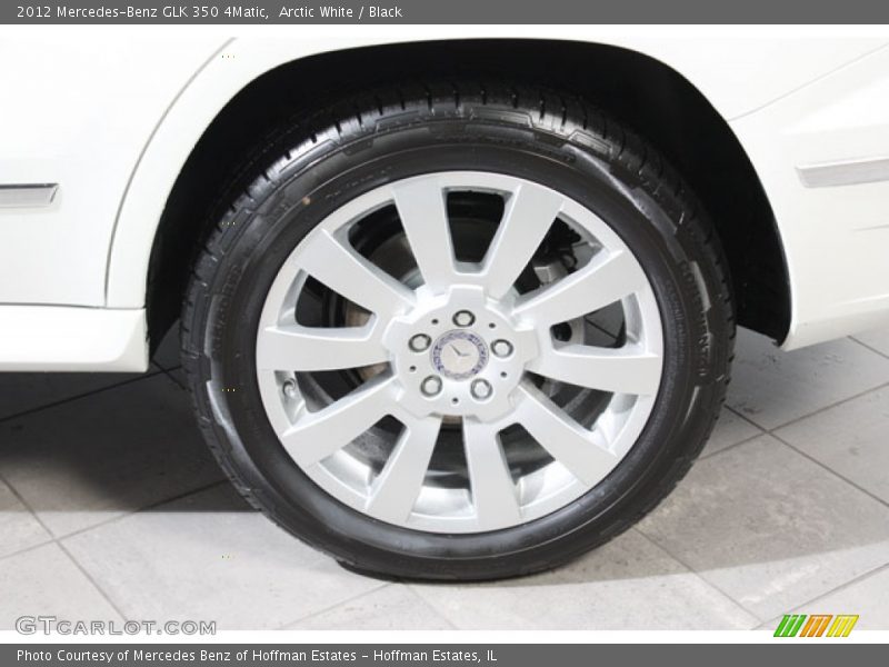 Arctic White / Black 2012 Mercedes-Benz GLK 350 4Matic