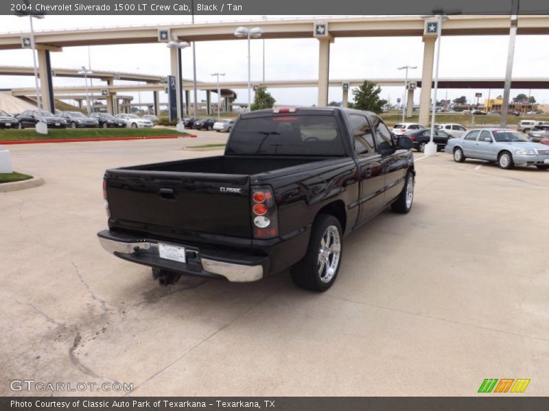 Black / Tan 2004 Chevrolet Silverado 1500 LT Crew Cab