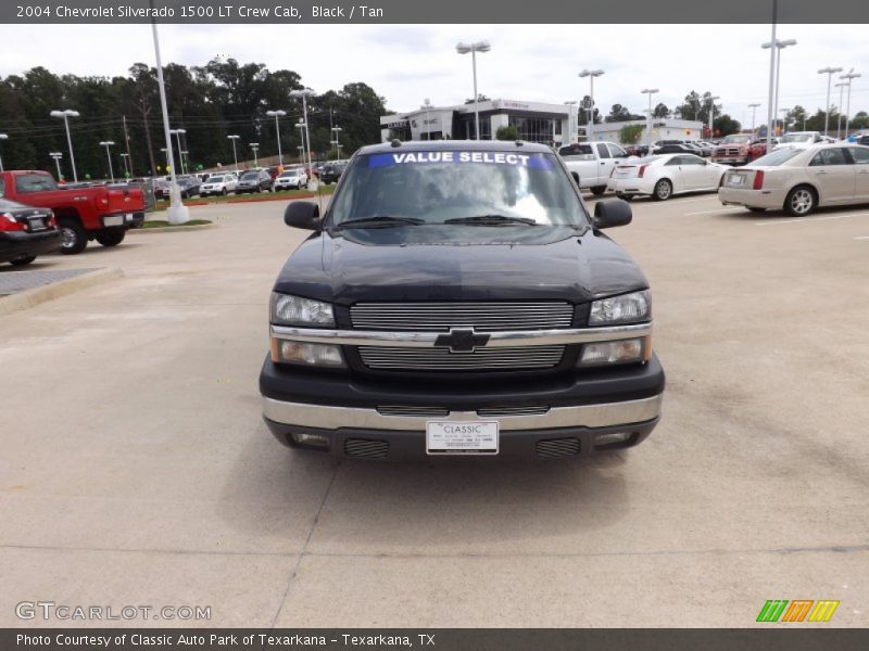 Black / Tan 2004 Chevrolet Silverado 1500 LT Crew Cab