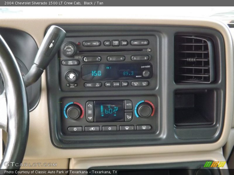 Black / Tan 2004 Chevrolet Silverado 1500 LT Crew Cab