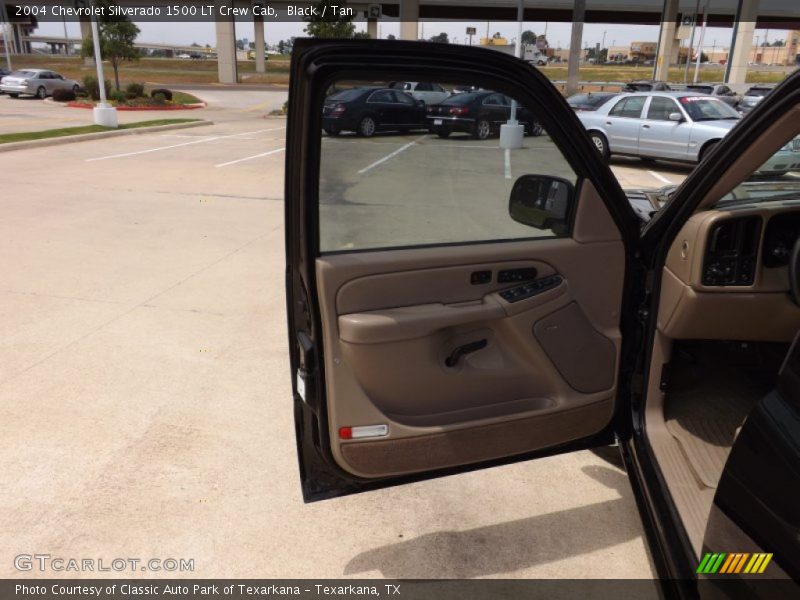 Black / Tan 2004 Chevrolet Silverado 1500 LT Crew Cab