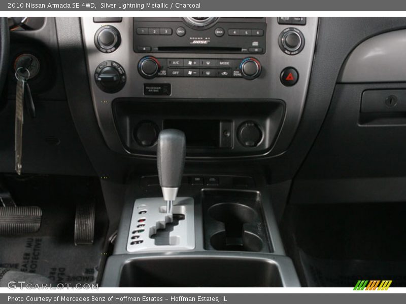 Silver Lightning Metallic / Charcoal 2010 Nissan Armada SE 4WD