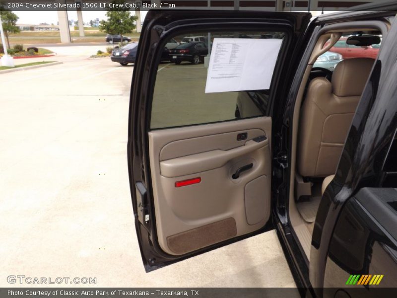 Black / Tan 2004 Chevrolet Silverado 1500 LT Crew Cab