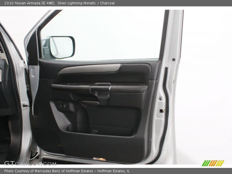 Silver Lightning Metallic / Charcoal 2010 Nissan Armada SE 4WD