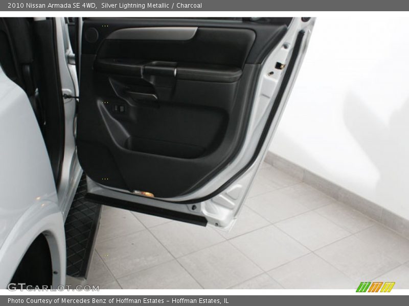Silver Lightning Metallic / Charcoal 2010 Nissan Armada SE 4WD