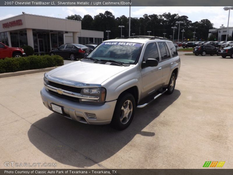 Silverstone Metallic / Light Cashmere/Ebony 2007 Chevrolet TrailBlazer LS