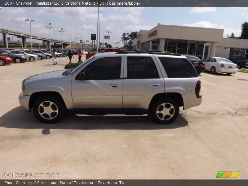 Silverstone Metallic / Light Cashmere/Ebony 2007 Chevrolet TrailBlazer LS