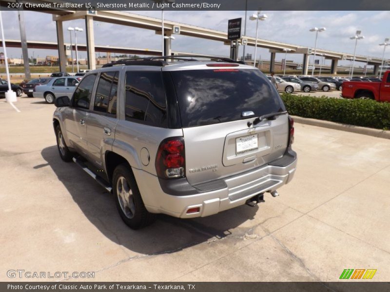 Silverstone Metallic / Light Cashmere/Ebony 2007 Chevrolet TrailBlazer LS
