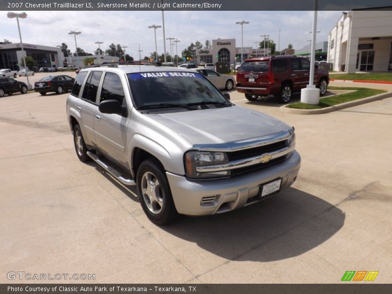 Silverstone Metallic / Light Cashmere/Ebony 2007 Chevrolet TrailBlazer LS