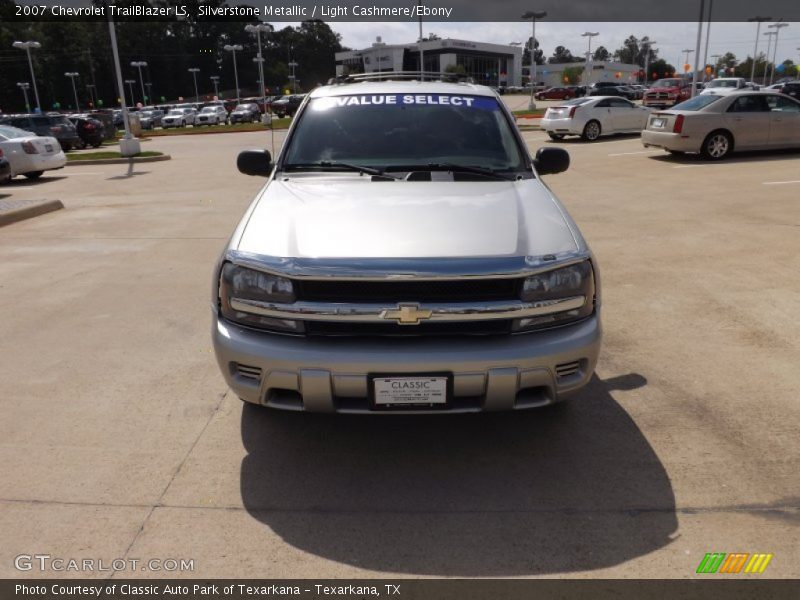 Silverstone Metallic / Light Cashmere/Ebony 2007 Chevrolet TrailBlazer LS