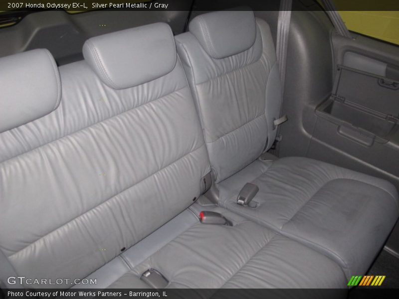 Silver Pearl Metallic / Gray 2007 Honda Odyssey EX-L