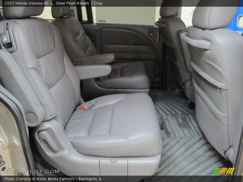 Silver Pearl Metallic / Gray 2007 Honda Odyssey EX-L