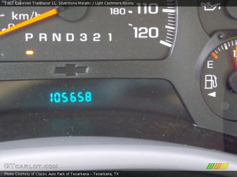 Silverstone Metallic / Light Cashmere/Ebony 2007 Chevrolet TrailBlazer LS