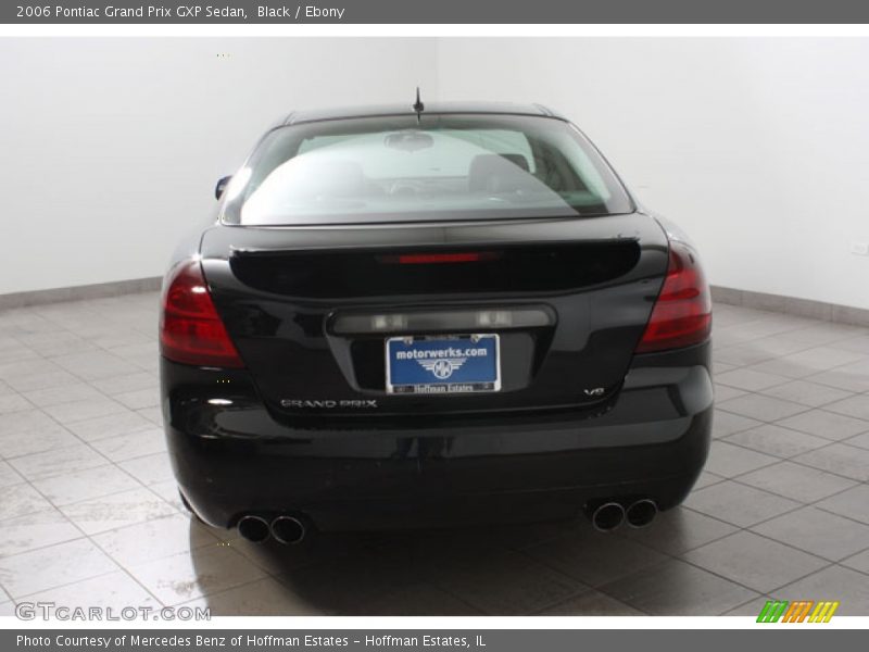 Black / Ebony 2006 Pontiac Grand Prix GXP Sedan