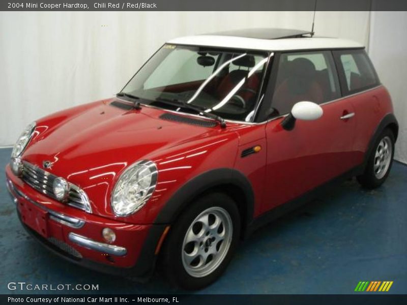 Chili Red / Red/Black 2004 Mini Cooper Hardtop