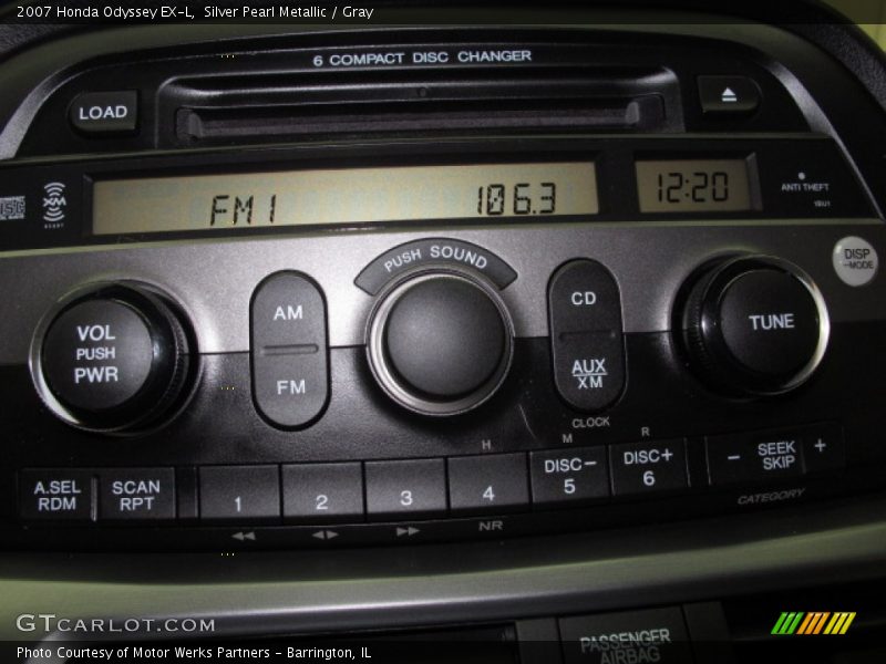 Silver Pearl Metallic / Gray 2007 Honda Odyssey EX-L