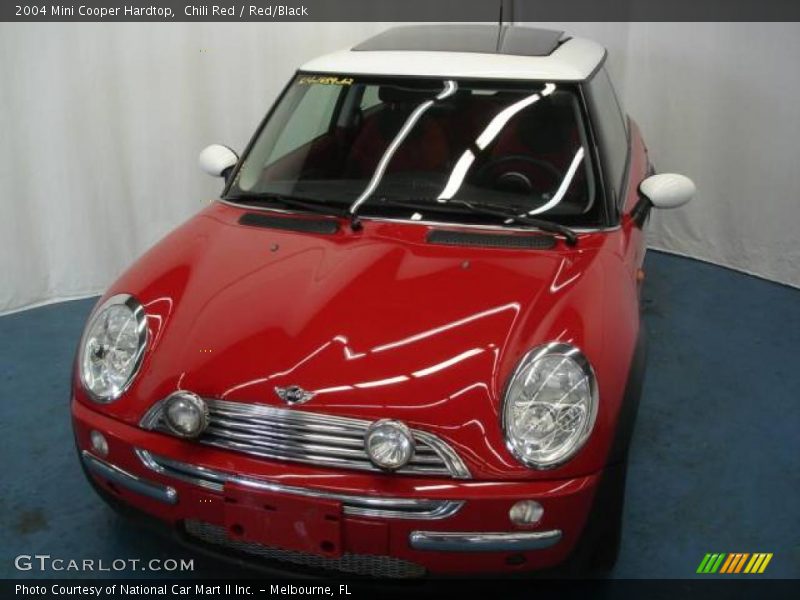 Chili Red / Red/Black 2004 Mini Cooper Hardtop