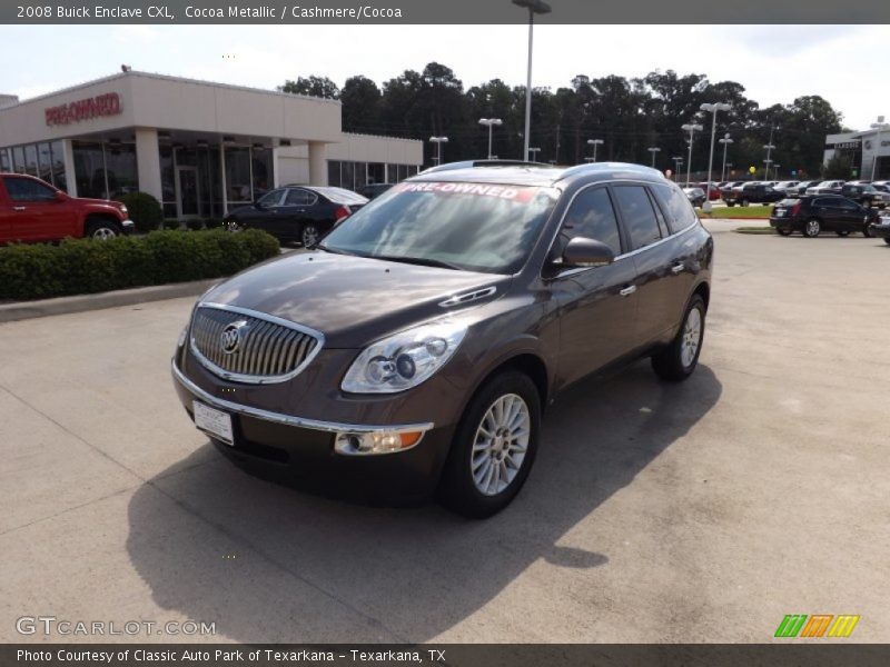 Cocoa Metallic / Cashmere/Cocoa 2008 Buick Enclave CXL