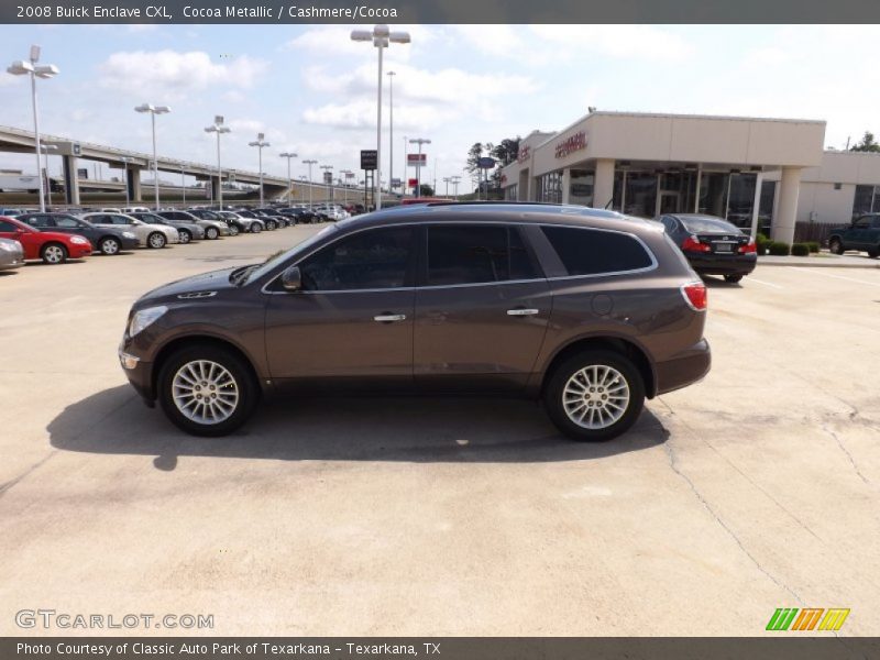 Cocoa Metallic / Cashmere/Cocoa 2008 Buick Enclave CXL