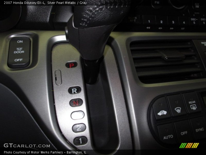 Silver Pearl Metallic / Gray 2007 Honda Odyssey EX-L