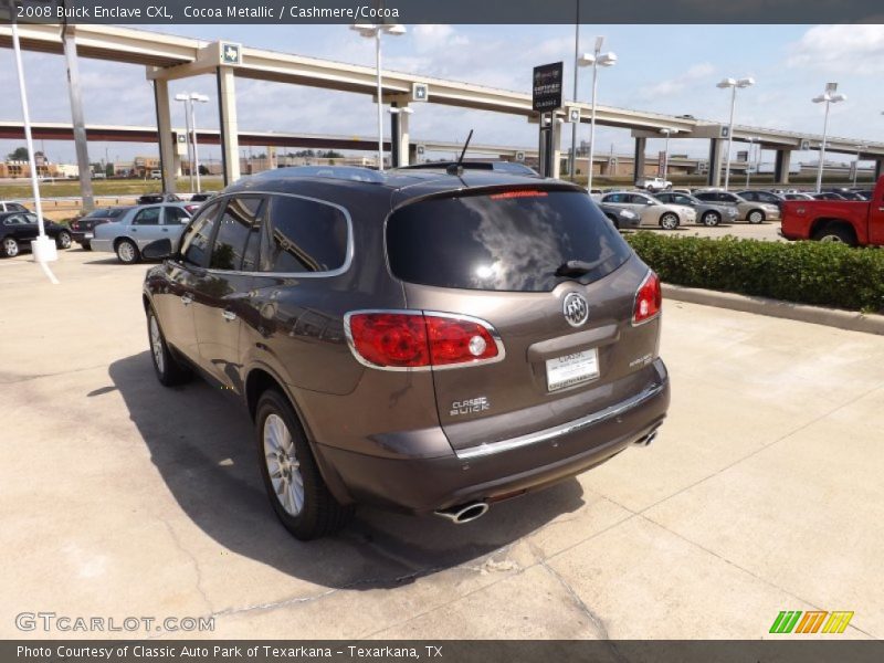 Cocoa Metallic / Cashmere/Cocoa 2008 Buick Enclave CXL