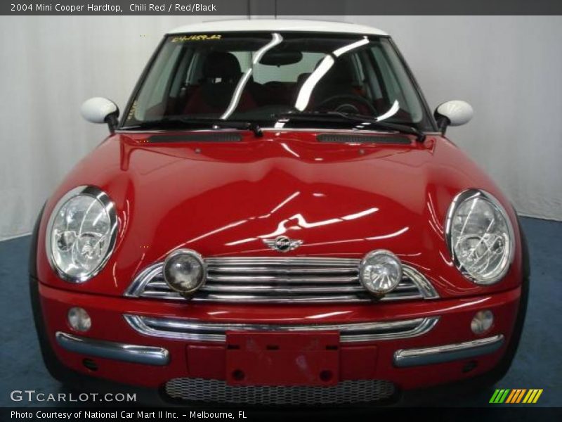 Chili Red / Red/Black 2004 Mini Cooper Hardtop