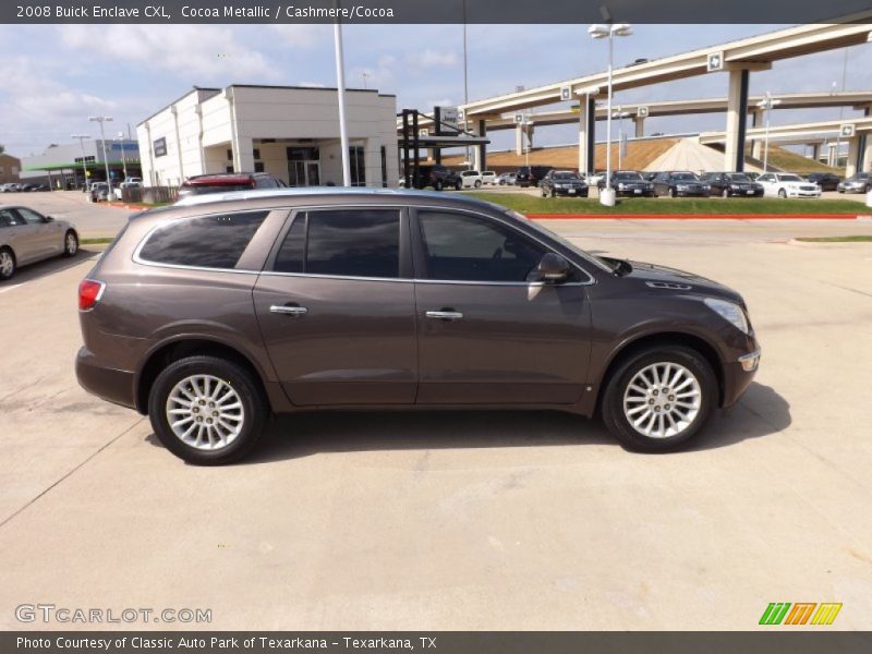 Cocoa Metallic / Cashmere/Cocoa 2008 Buick Enclave CXL