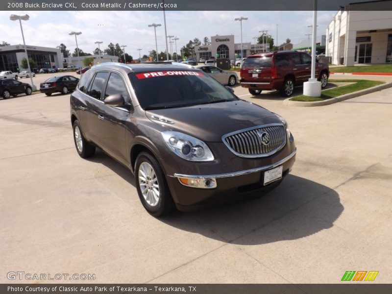 Cocoa Metallic / Cashmere/Cocoa 2008 Buick Enclave CXL