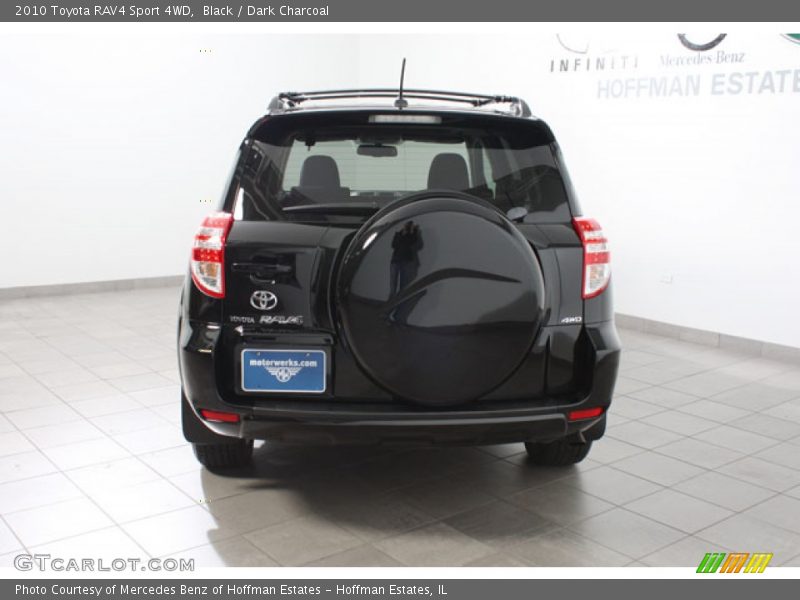 Black / Dark Charcoal 2010 Toyota RAV4 Sport 4WD