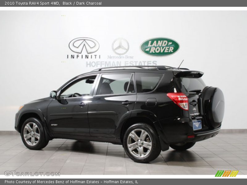 Black / Dark Charcoal 2010 Toyota RAV4 Sport 4WD