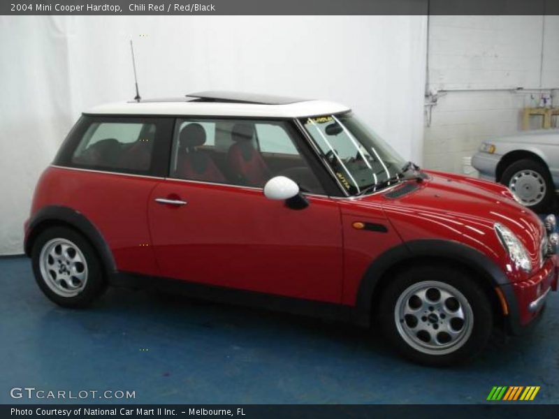 Chili Red / Red/Black 2004 Mini Cooper Hardtop