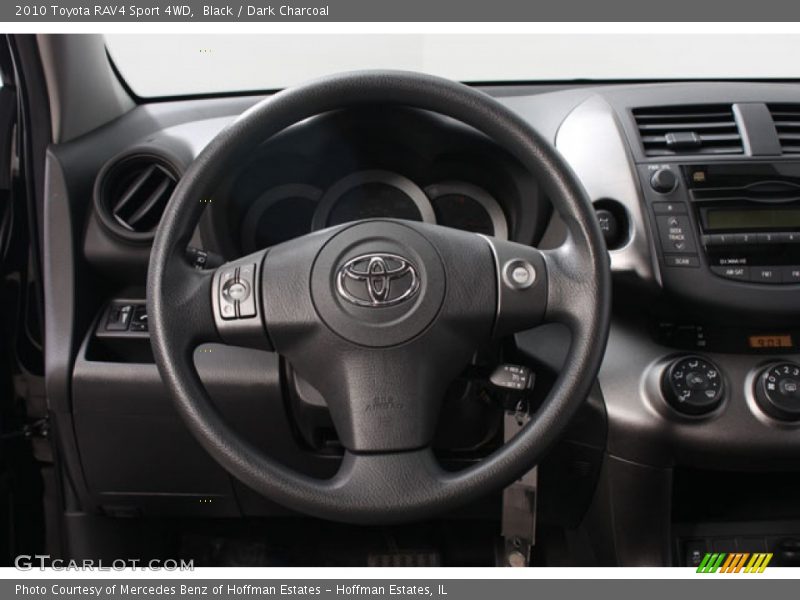 Black / Dark Charcoal 2010 Toyota RAV4 Sport 4WD