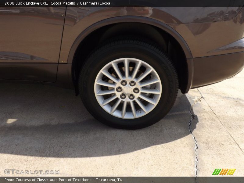 Cocoa Metallic / Cashmere/Cocoa 2008 Buick Enclave CXL