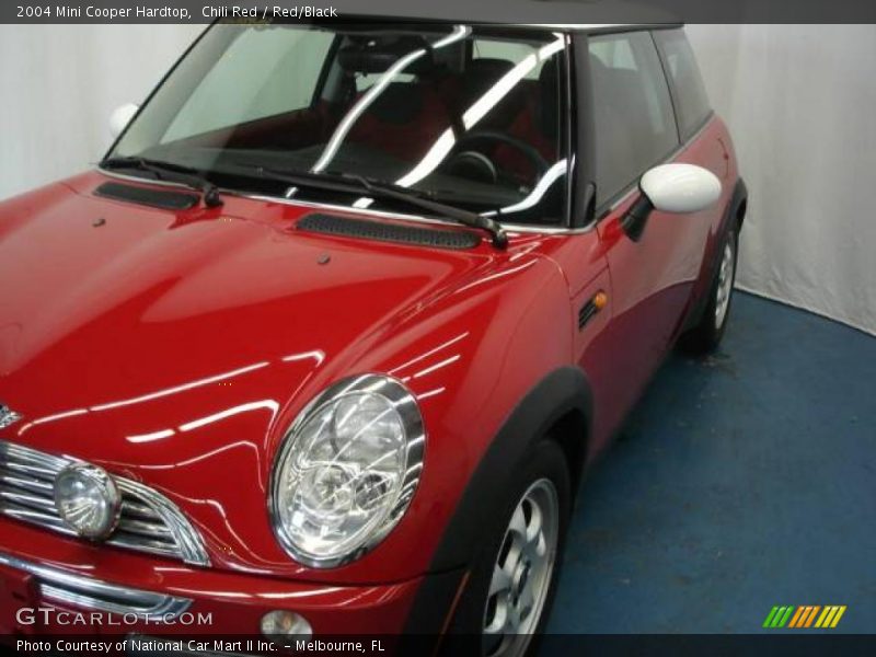 Chili Red / Red/Black 2004 Mini Cooper Hardtop