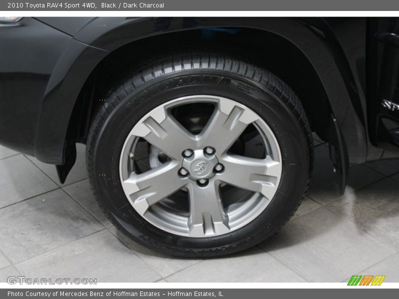 Black / Dark Charcoal 2010 Toyota RAV4 Sport 4WD