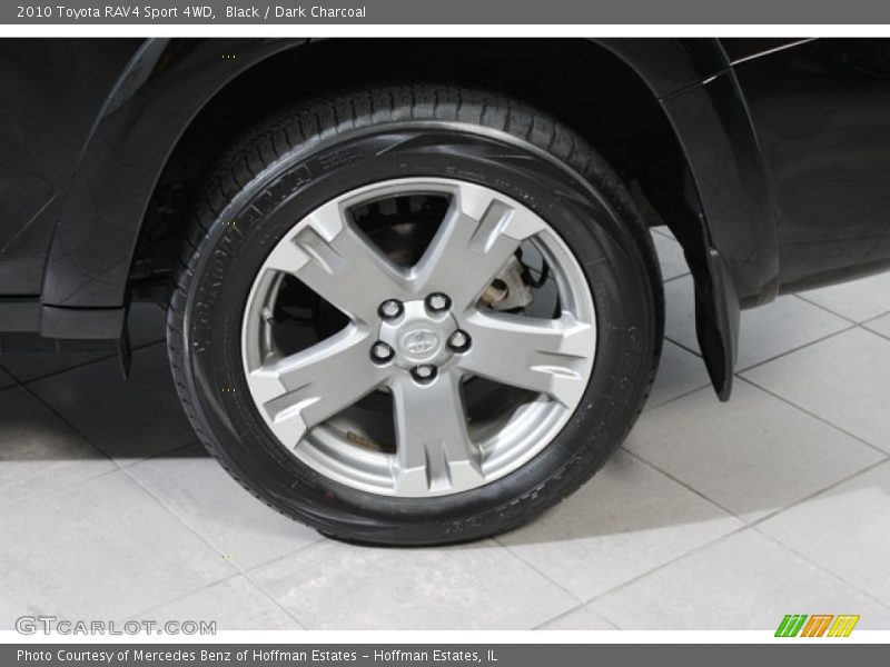 Black / Dark Charcoal 2010 Toyota RAV4 Sport 4WD
