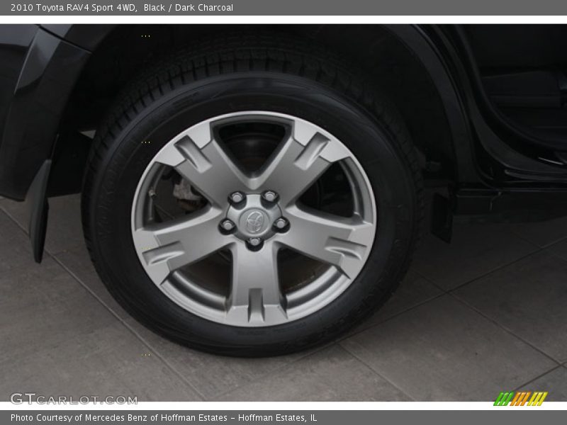 Black / Dark Charcoal 2010 Toyota RAV4 Sport 4WD