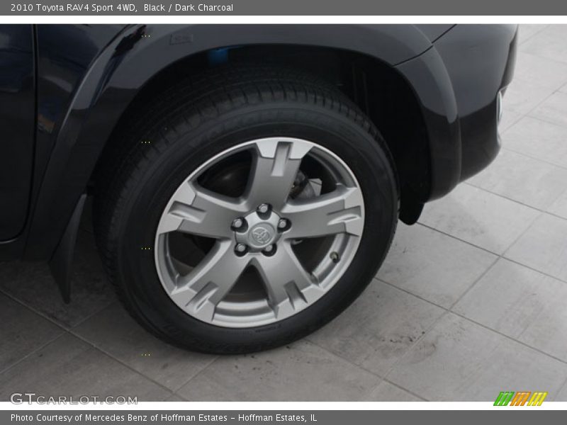 Black / Dark Charcoal 2010 Toyota RAV4 Sport 4WD