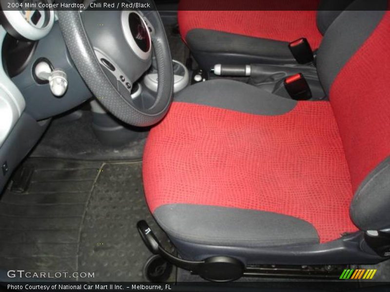 Chili Red / Red/Black 2004 Mini Cooper Hardtop