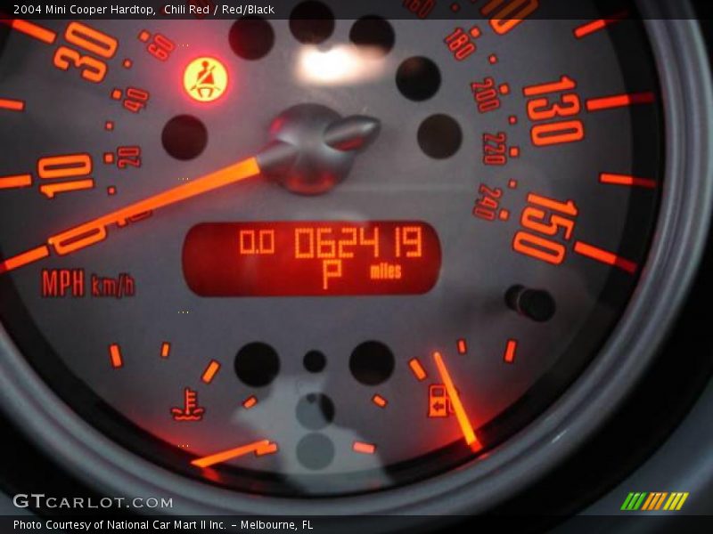 Chili Red / Red/Black 2004 Mini Cooper Hardtop